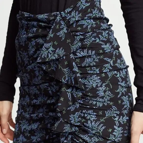 Veronica Beard Hazel Skirt in Desert Fern - Picture 3 of 16